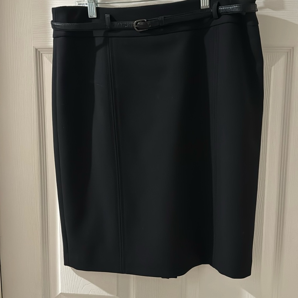 LOFT Black Skirt 10
